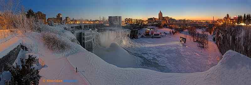 High Falls, Iced by Sheridan Vincent