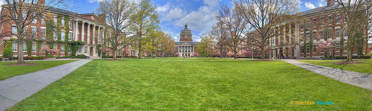 Eastman Quad University of Rochester Spring by Vincent